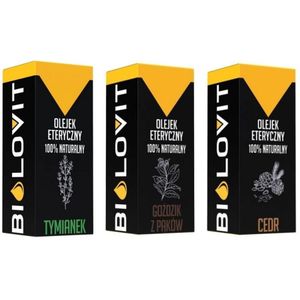 Bilovit Essentiële Oliën Set voor Ontsteking - 3 Stuks