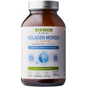 Biowen Marine Collageen Type I en III uit wilde kabeljauw - 225 g