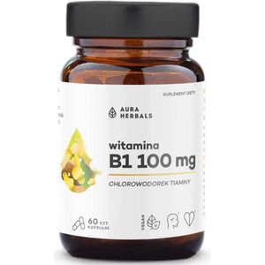 Aura Herbals Vitamine B1 100 mg - 60 capsules