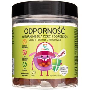 MyVita Immuniteit Natuurlijke Citrus Pectine Jelly Beans - 120 Gummy's