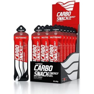 Nutrend Carbosnack Gel met cafeïne, Cola - 50 g x 18