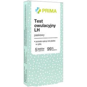 Prima Ovulatie LH-Strip Test - 5 stuks