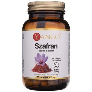 Yango saffraanzaadextract 400 mg - 60 Capsules