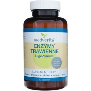 Medverita SpijsverteringsEnzymn DigeZyme ® 140 mg - 120 Capsules
