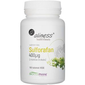Aliness - Sulforafaan - Multivitaminen - Broccoli - 400 µg - 60 Tabletten
