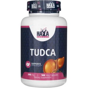 Haya Labs Tudca (Tauroursodeoxycholic Acid) 200 mg - 100 plantaardige capsules