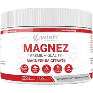 Wish Magnesiumcitraatpoeder - 250 g