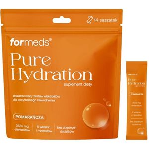 Formeds Pure Hydration, Sinaasappel - 14 zakjes