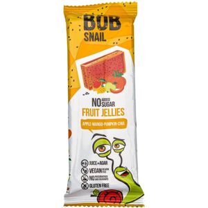 Bob Snail Appel-mango-pompoen-chia vruchtengelei zonder toegevoegde suiker - 38 g