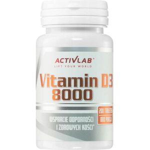 Activlab Pharma Vitamine D3 8000 - 200 tabletten