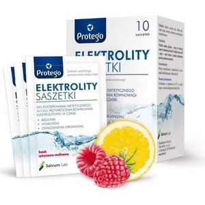 Protego - Elektrolyten - Citroen-framboos - 10 Zakjes