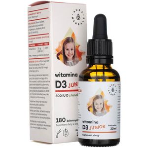 Aura Herbals Vitamine D3 Junior, druppels 800 IE - 30 ml