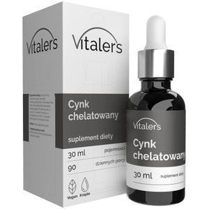 Vitaler's Chelated Zink 15 mg, druppels - 30 ml