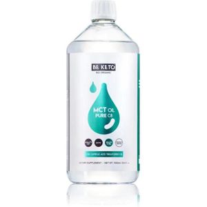BeKeto MCT Olie Puur C8, Puur Caprylzuur Triglyceride Olie - 1000 ml