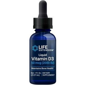 Life Extension Vloeibare Vitamine D3 2000 IU - 29,57 ml
