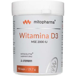 Dr Enzmann Vitamine D3 MSE 2000 IU - 90 Capsules