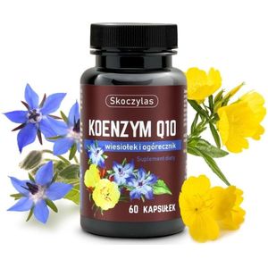 Skoczylas Co-enzym Q10, Teunisbloem en Borage - 60 Capsules