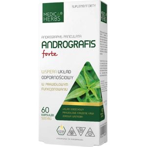 Medica Herbs Andrographis Forte 500 mg - 60 Capsules