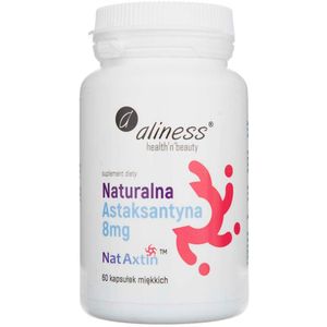 Aliness Natuurlijke Astaxanthine 8 mg - 60 Zachte gels