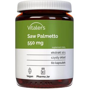 Vitaler's Zegepalm 550 mg - 60 Capsules