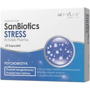 Activlab Pharma SanBiotics Stress - 20 Capsules