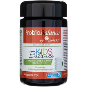 Aliness - Kids Balance - Probiotica - 5 miljard Bacteriën - 30 Capsules