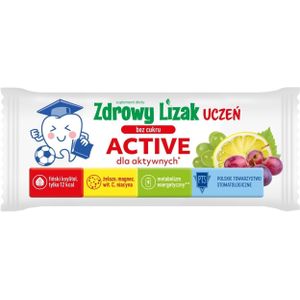Starpharma Healthy Lollipop Student Active, Druif-Citroen - 6 g