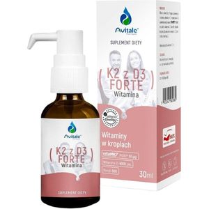 Avitale Vitamine K2 met D3 Forte – 30 ml