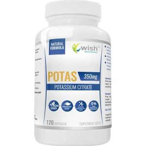 Wish Kaliumcitraat 350 mg - 120 Capsules