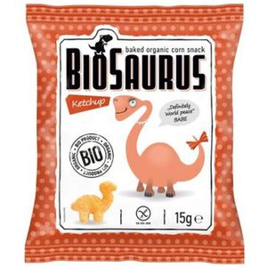 Mc LLOYD 's BioSaurus Glutenvrije Ketchup Corn Chips - 15 g