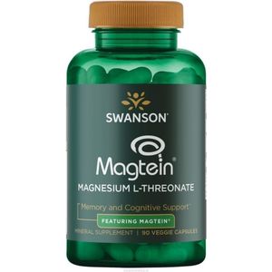 Swanson Magtein Magnesium L-Threonaat - 90 Capsules