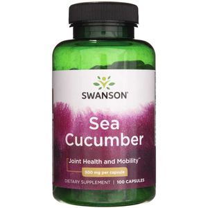 Swanson Zeekomkommer 500 mg - 100 Capsules