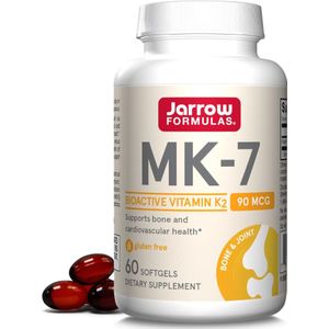 Jarrow Formulas - Vitamine K2 MK-7 - 90 mcg - 60 Softgels