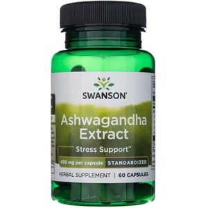 Swanson - Ashwagandha-extract - 450 mg - 60 Capsules