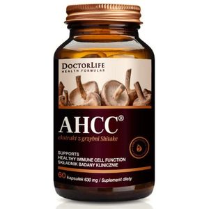 Doctor Life AHCC Shitake Mycelium Extract 630mg - 60 Capsules