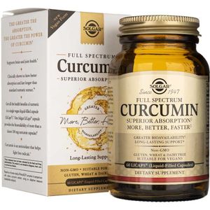 Solgar Full Spcetrum Curcumine Liquid Extract - 60 softgels