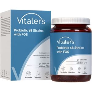Vitaler's Probiotic 18 Strains met FOS - 30 capsules