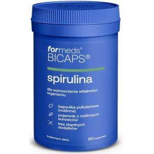 Formeds Bicaps Spirulina 530 mg - 60 Capsules