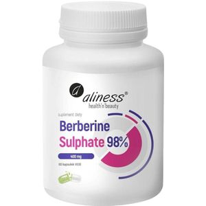 Aliness Berberinesulfaat 98% 400 mg - 60 Capsules