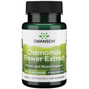 Swanson Kamillebloemextract - 60 Capsules