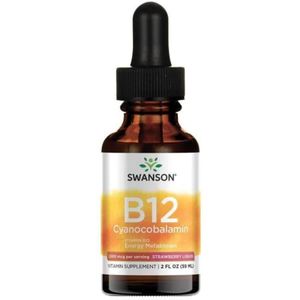 Swanson Vloeibare vitamine B12, St RAW bes - 59 ml