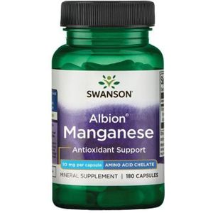 Swanson Albion Mangaanchelaat 10 mg - 180 Capsules