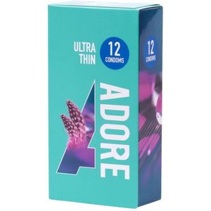 Pasante Adore Ultra Dunne Condooms - 12 Stuks