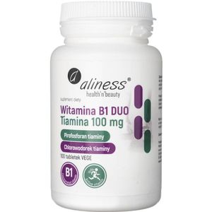Aliness Vitamine B1 DUO 100 mg - 100 tabletten