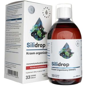Aura Herbals Silidrop - organische silicium MMST vloeistof - 500 ml