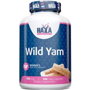 Haya Labs Wilde yamwortel 500 mg - 100 capsules
