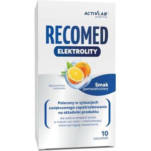 Activlab Pharma RecoMed Elektrolyten, Oranje - 10 Zakjes