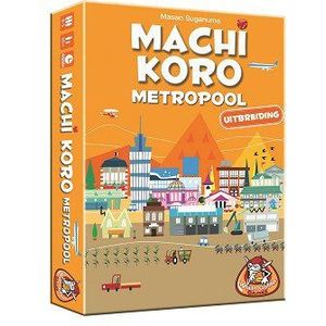 White Goblin Games Machi Koro Metropool - uitbreiding - dobbelspel