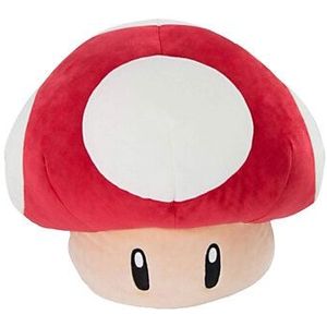 Tomy Mocchi Mocchi Mega Super Mario Mushroom Pluchen Knuffel