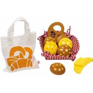 Goki Ontbijtmand/Picknickset met Houten Brood